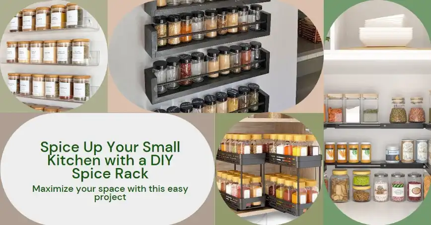 How to Create a Spice Rack for a Small Kitchen Wall