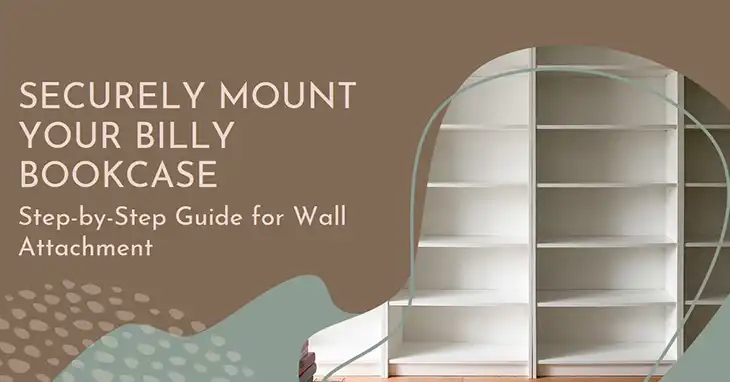 How to Attach Billy Bookcase to Wall