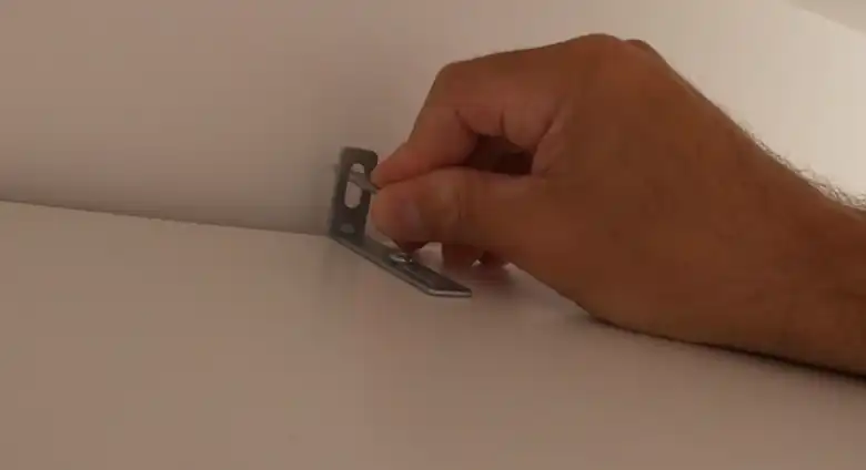 Secure the Brackets to The Wall