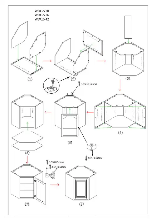 Pre-Assemble the Base Cabinet