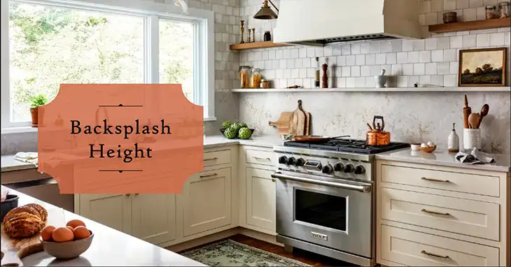 How High Should A Kitchen Backsplash Reach?