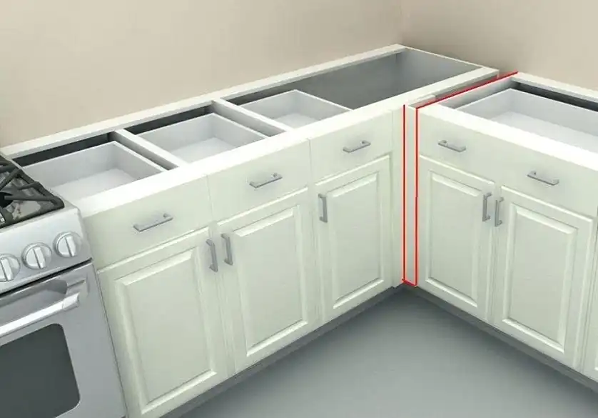 How to Install Filler Strips Between Cabinets